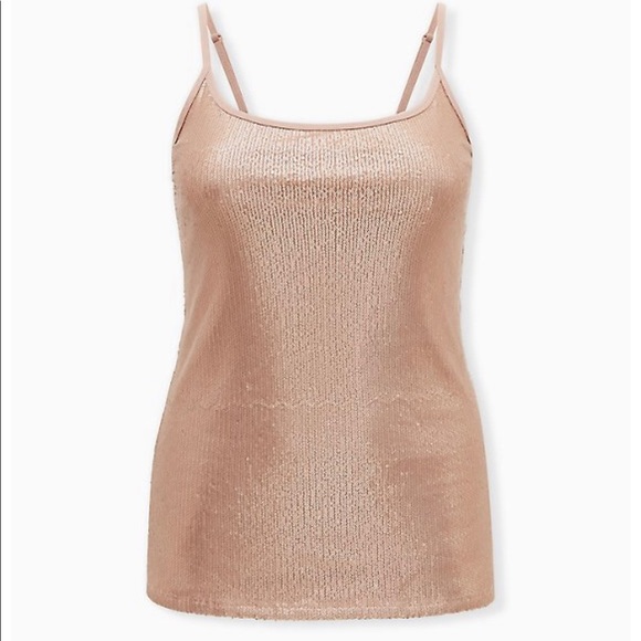 Rose gold sequin cami - Picture 7 of 9